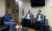 حضور دکتر قمی مسئول شرکت کولایف 