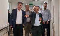 بازدید جناب اقای دکتر رستمی  و جناب اقای دکتر حسن پور  از بیمارستان شهدای پاکدشت