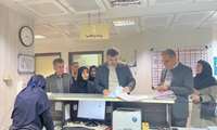 معاون درمان دانشگاه از بیمارستان های پاکدشت بازدید کردند