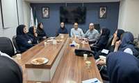 برگزاری جلسه روابط عمومی بیمارستان شهدای پاکدشت با محوریت فعالیت در فضای مجازی و تولید اخبار مسرت‌بخش از زحمات کادر درمان