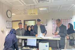 معاون درمان دانشگاه از بیمارستان های پاکدشت بازدید کردند