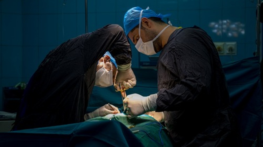 اتاق عمل بیمارستان شهدای پاکدشت 